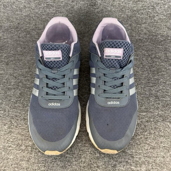 ✅Adidas Cloudfoam Vs City Shoes Women’s Size 11 B74520 Gray Running Sneakers - Picture 6 of 10